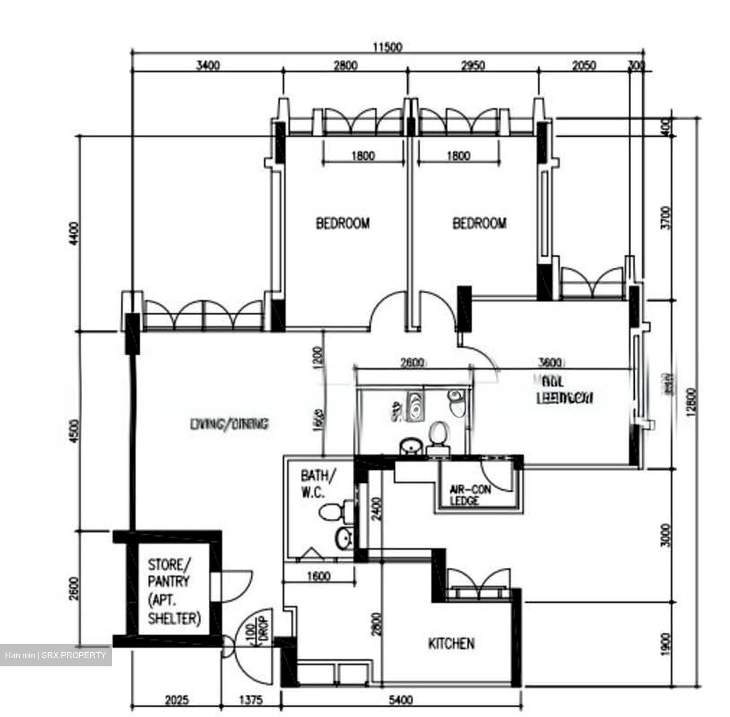 Blk 577 Woodlands Drive 16 (Woodlands), HDB 4 Rooms #528252341